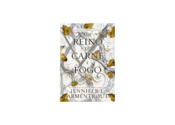 Capa do livro Um Reino de Carne e Fogo