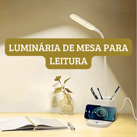 luminária de mesa