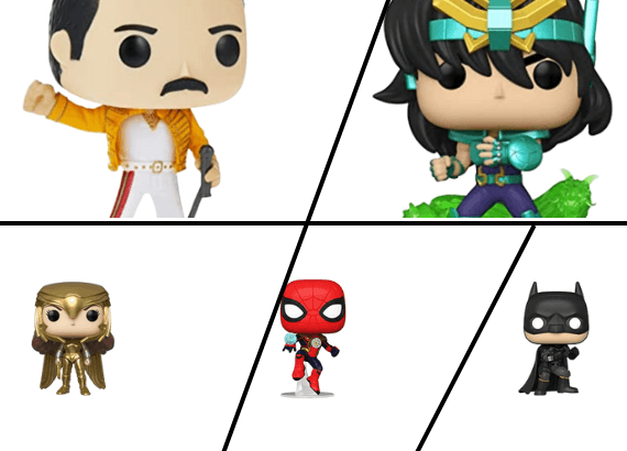 itens decorativos geek colecionáveis