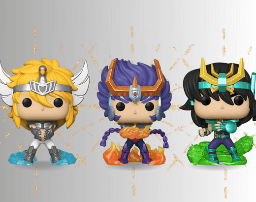 Funkos Pop cavaleiros do Zodíaco