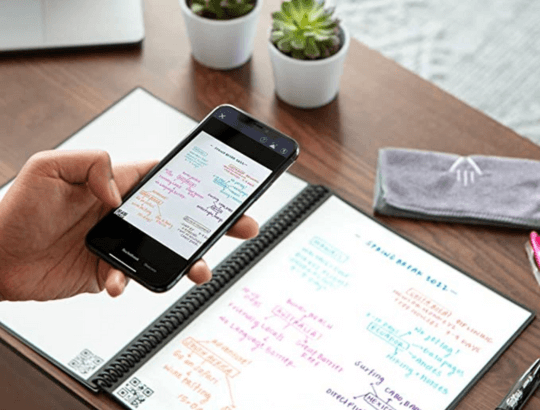 Rocketbook Caderno reutilizável Fusion Smart