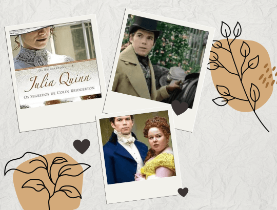 livro os segredos de colin bridgerton e os personagens principais colin e penelope