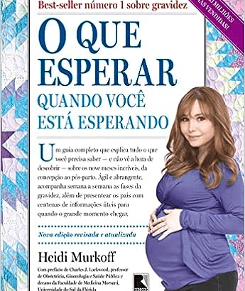 livros para grávidas O que esperar quando você está esperando Capa comum