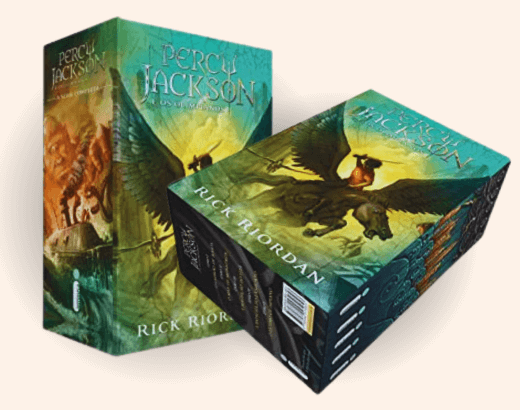 Box Percy Jackson e os Olimpianos