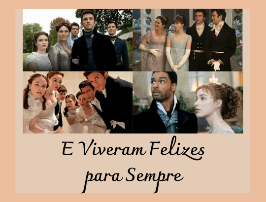 família bridgerton, todos felizes com o final do livro e viveram felizes para sempre de julia quinn