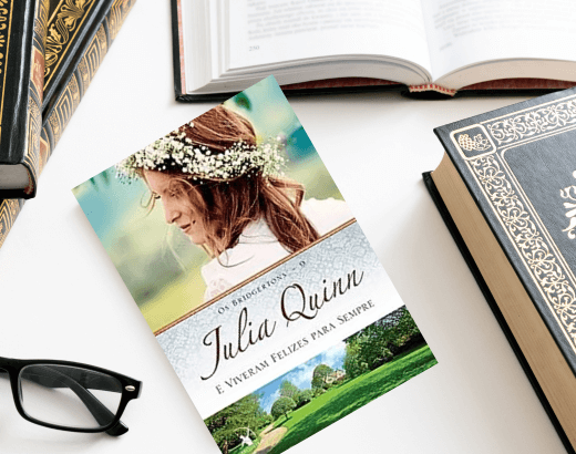 momento de uma boa leitura, lendo e viveram felizes para sempre de julia quinn