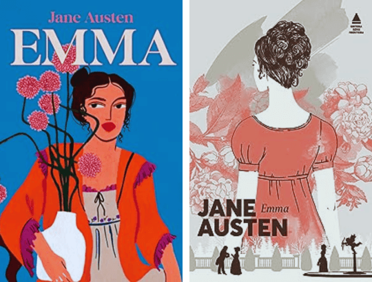 2 Capas dos livros de Jane Austen Emma