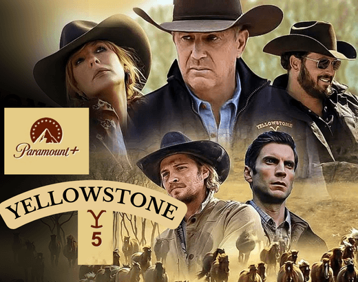 banner divulgação da série Yellowstone paramount