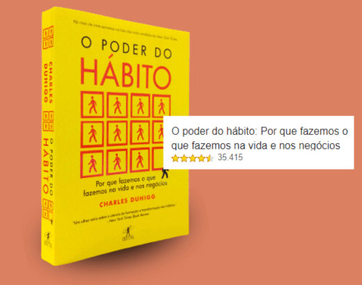 capa da obra que traz lições do livro o poder do hábito