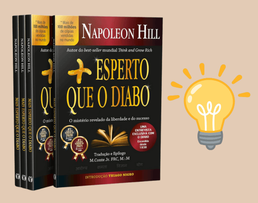 capa do livro mais esperto que o diabo