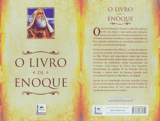 capa do livro de enoque Editora : Pillares (1 outubro 2020)