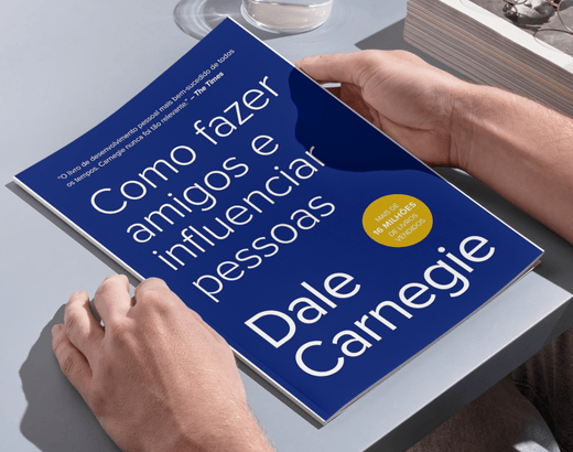 capa do livro como fazer amigos e influenciar pessoas de dale carnegie