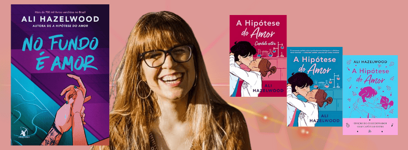 escritora do livro No fundo é amor e A hipotese do amor 