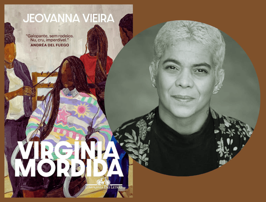 Jeovana Vieira autora do livro Virgínia Mordida