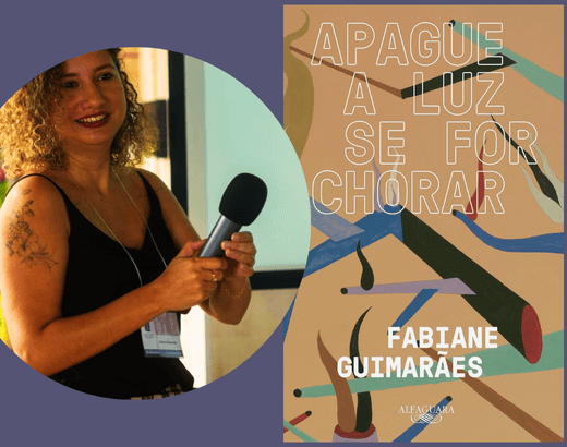 capa do livro Apague a luz se for chorar